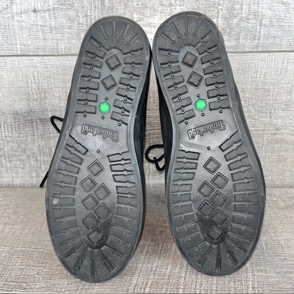 Timberland sz 6 dausette black suede sneaker boot - Picture 10 of 11